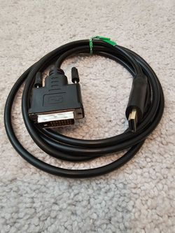 HDMI to DVI Cable Black