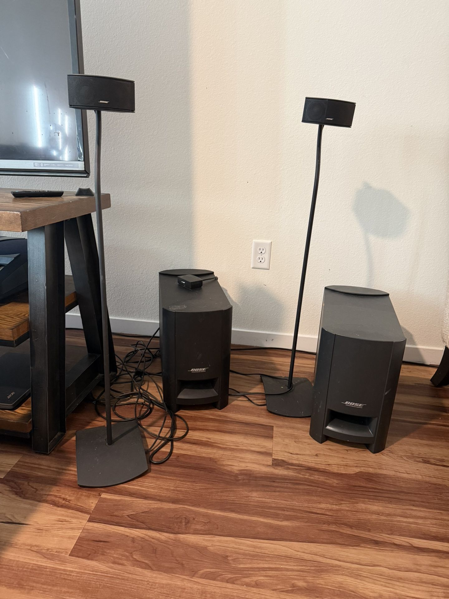 Black Bose Speakers