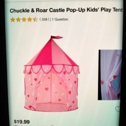 Princess Castle Pop Up Tent 