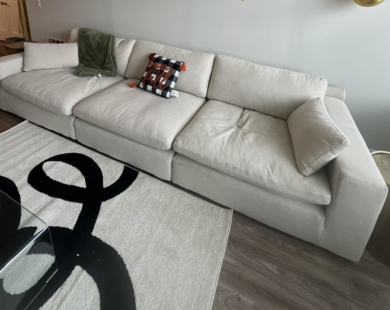 Elyza Linen Modular Sofa by Ashley Furniture