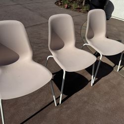 Ikea Light Pink Chairs