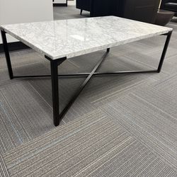 Marble coffee table