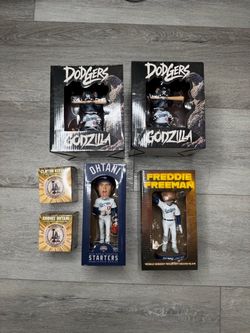 Angeles Dodgers Freddie Freeman, Godzilla , Ohtani Starter, WS ring