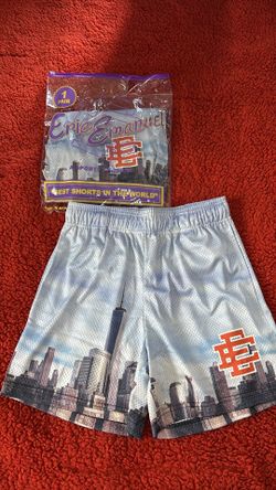 Blue Eric Emanuel Skyline shorts