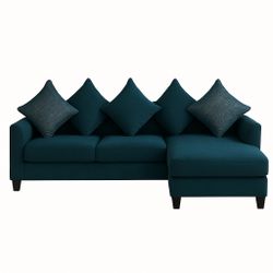 New Blue Sectional Couch 