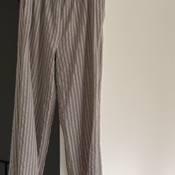 tiger mist grey brown stripes pants. Medium . Condition is Pre-owned - Excellent. 