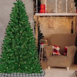 National Tree Company Acacia Pre-lit 6Ft Christmas Tree 300 Clear Incandescent