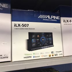 Alpine Ilx-507 With Hdmi And Apple CarPlay And Android Auto