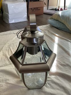 Outdoor wall latern - $20