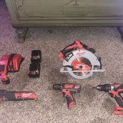 Milwaukee Tools & Pack out 