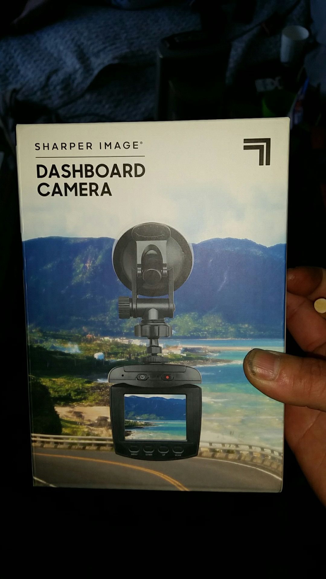 Brand new sharper image dashboard camera