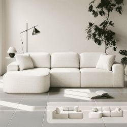 Goosea 107'' Modular Sectional Sofa