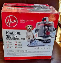 Hoover CleanSlate Pro Carpet & Upholstery Spot Cleaner (Model FH14020). This is a compact, corded portable extraction machine engineered for deep-clea