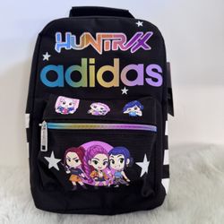 Kpop Demon Hunters | Huntrix Adidas Lunch Bag Black NWT