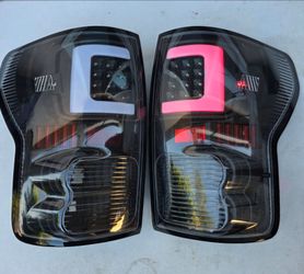 07-13 Toyota Tundra LED Taillights Luces Traseras Calaveras Focos Luces