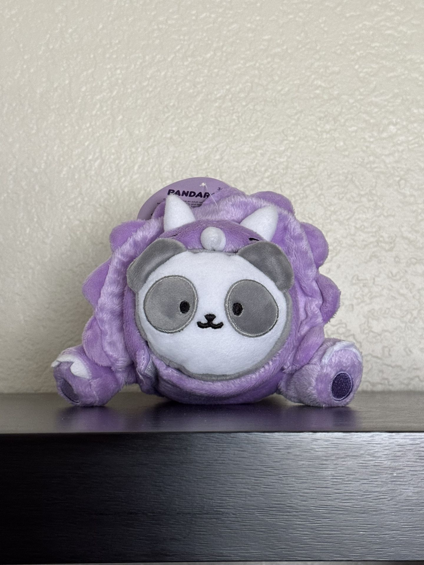 Pandaroll dinosaur Anirollz plushie 6in