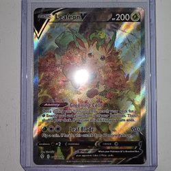 Pokemon Evolving Skies Leafeon V Alternate Art 167/203