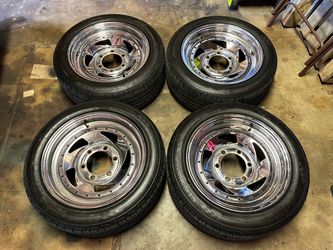 15" Minitruck wheels with tires