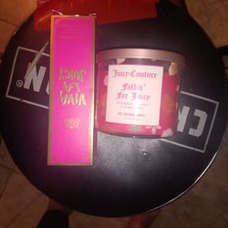 Juicy Couture Candle And Lotion 