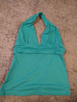 Teal Swimsuit Top