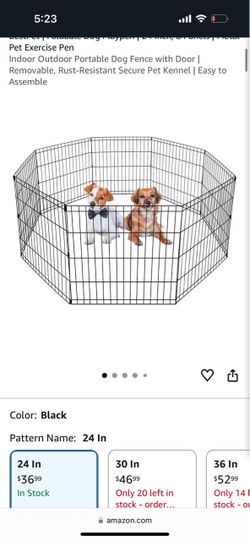 Dog playpen new in box