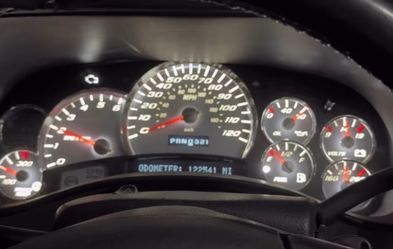 chevy cluster 03-05 