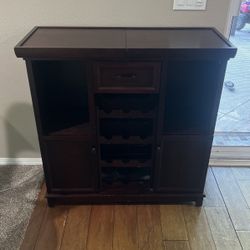 Bar Cabinet - 14 1/4” D, 36” W, 36” T