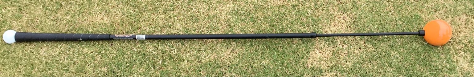 ORANGE WHIP GOLF SWING TRAINER! GREAT FATHERS DAY PRESENT!