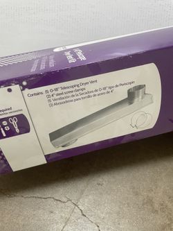 Dryer Vent Telescoping