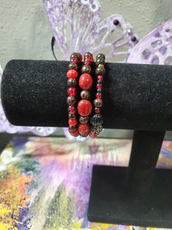 Fall wrapped bracelet