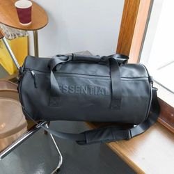 FOG Essentials Duffel Bag Black Fear of God Travel Bag