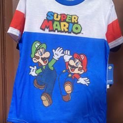 Nintendo Super Mario Bros. Pajama Set 6-7.