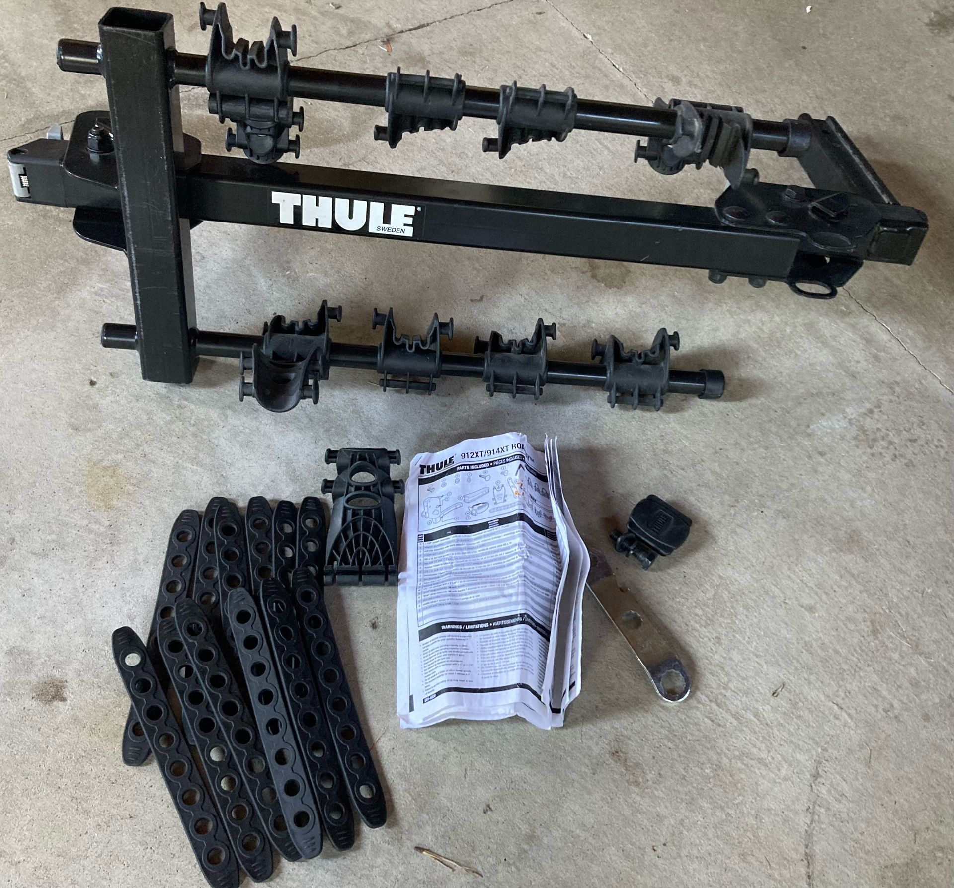 Thule 914 XT Roadway 4 Bike Carrier Hitch Rack