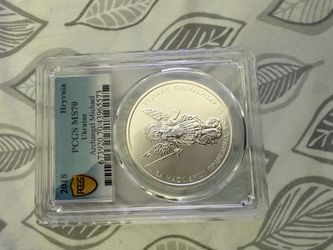 PCGS Ukraine silver coin
