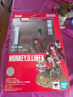 One Piece Monkey D. Luffy Figuarts ZERO WT100 #1 + Chopper – New in Box