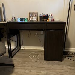 IKEA DESK + CHAIR