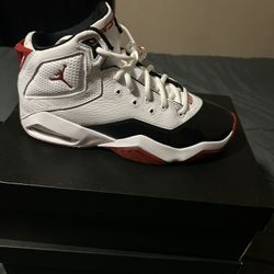 Jordan B'Loyal White/Varsity Red-Black