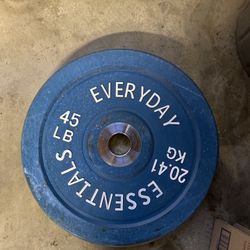 45Lb Plate 3 Available ($30 Per Plate)