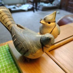Blue Jay Resin carved figurines