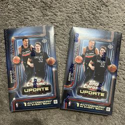 2025 topps chrome update basketball hobby box