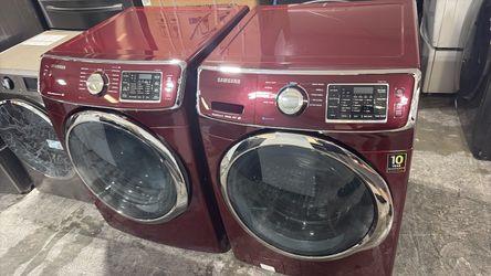 Samsung Frontload Washer Gas Dryer Set
