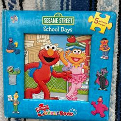 Sesame Street Book of 5 Puzzles