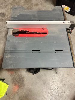 Craftsman 10” table saw