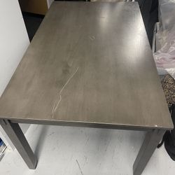 Dining Table - Bench Set w/ Four Chairs