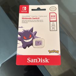 Nintendo Switch 2 512 GB MicroSDXC card