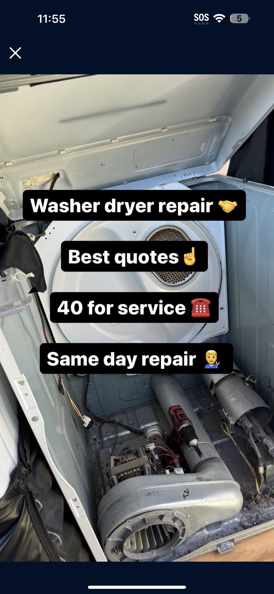 Dryer Washer