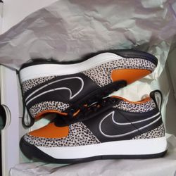 Size 6in A HalfNike Book 1 "Air Safari" sneaker features a white Cushlon 2.0 