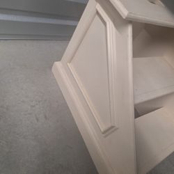 Wooden Bedside Step For High Beds