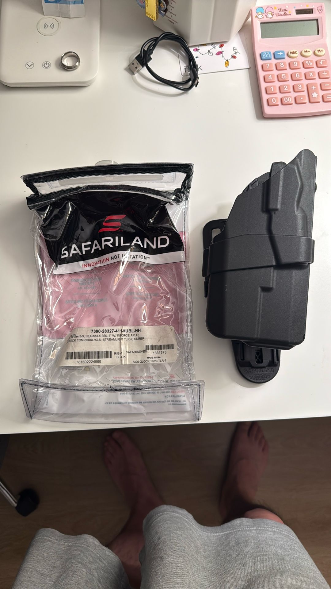Safari Land Holster For A Glock 19 With Light