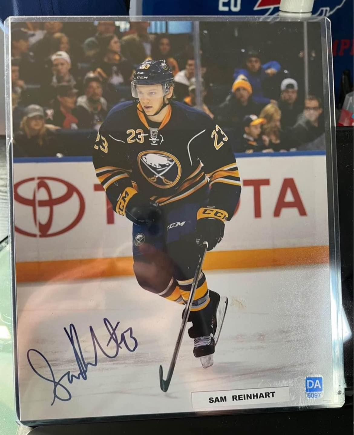 Buffalo Sabres Sam Reinhart Signed 8x10 Photo